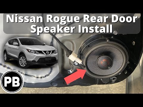 2014 - 2020 Nissan Rogue Rear Door Speaker Install