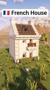 Simple French House Tutorial – Easy Minecraft Build for Survival!