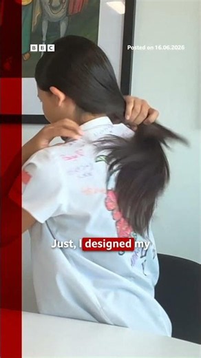 Year 11s show off their leavers shirts on final school day. #GCSE #Leavers #BBCNews