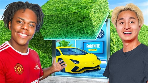 I Built iShowSpeed a SECRET Room In His House! | Topper Guild Vlog