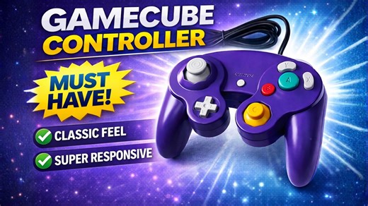 Watch Gamecube Classic Wired Controller Replacement on Amazon Live