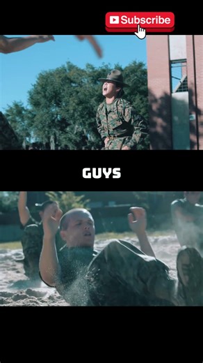 A female instructor training at Charlie Company. #usmc #fyp #usmc #bootcamp #military #army #usa