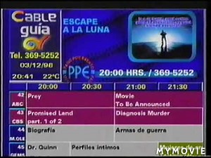 Cableguia de Cablevision 1998