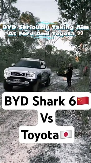 BYD Shark 6 To The Rescue! #bydshark #chineseev #shorts