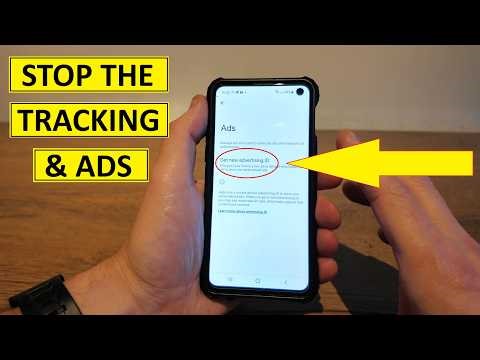 HOW TO STOP Tracking & Ads on Your Mobile Phone | Protect Your Privacy (Step-by-Step Guide)