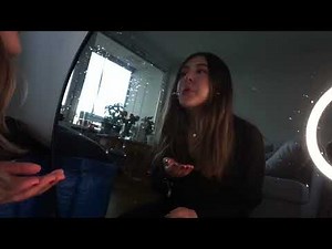 Making a mess on my mirror (messy sneezes)