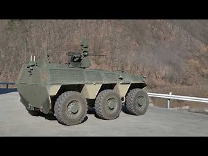 Hanwha Aerospace South Korea Highlights at ADEX 2023 Next Gen UCV L & Arion SMET robotic vehicles