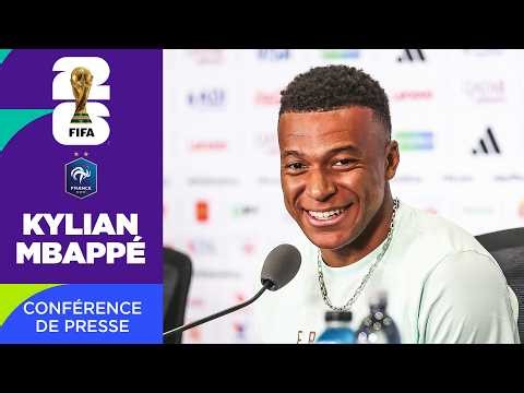 His trophyless season, his position, Olise... The best moments from Kylian Mbappé's press confere...