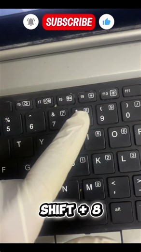 How To Type The * At Symbol #youtubeshorts #shortcutkeys #roblox #openwindows