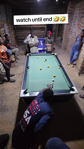 Appleman side white spinning pool table trick