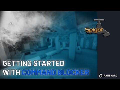 How To Use Command Blocker | Minecraft Plugin Tutorial