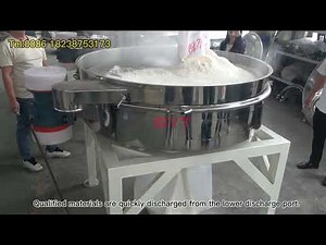 Industrial automatic flour sieving sifter shaker machine direct discharge sifter