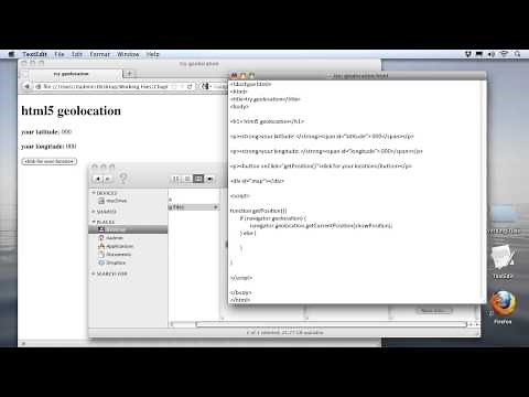 Advanced Level HTML5 Tutorial Series | Geolocation Introduction