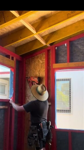 Framing an internal corner ( lots of nails ) # Framing