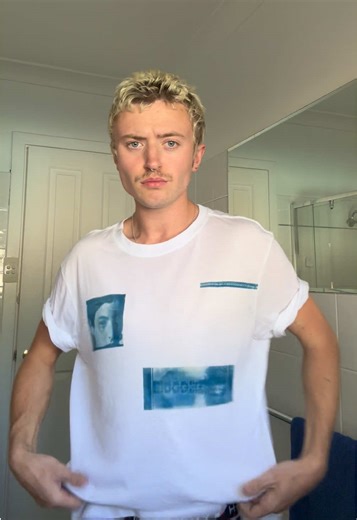 Cyanotype Shirt Creation for Lorde's Tour