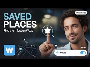 How to View Saved Places on Waze
