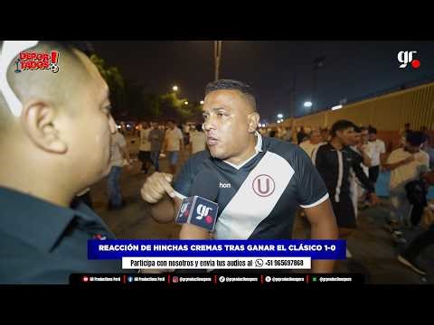 🔥 ¡LOCURA TOTAL! ¡HINCHAS DE UNIVERSITARIO REACCIONAN EL TRIUNFO DEL CLÁSICO 1-0!❌ #Deportados ⚽️