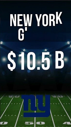 Top NFL Team Values in 2025