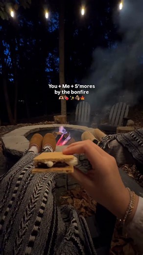 The perfect fall night 😍 good company, crackling bonfire, crisp autumn air, golden leaves, and cozy moments in the middle of nowhere 🍂🔥🍫✨ . . .#bonfire #fall #autumn #fallbonfire #bonfires #bonfire🔥 #smore #smores #fallinlove #fallactivities #girlstrip #FallNights #BonfireVibes #CozySeason #AutumnAesthetic #RomanticizeYourLife #SmoreLove #FallMagic #AutumnVibes #CozyMoments #UnderTheStars #GoldenSeason #WarmNights | 5afiyah