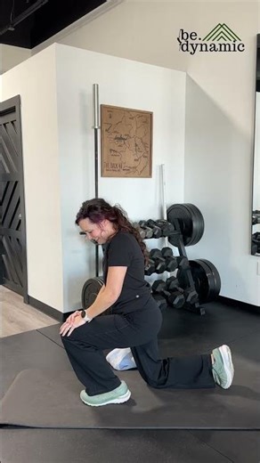 Kneeling Soleus Stretch | Dr.Brooke with be.dynamic PT
