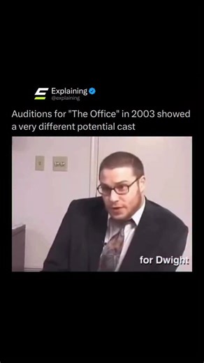 Explaining on Instagram: "Before ‘The Office’ became one of the most beloved sitcoms of the 2000s, several actors auditioned for roles that would later become iconic. Seth Rogen was one of the performers who auditioned for the part of Dwight Schrute, the eccentric and intensely loyal assistant to the regional manager at Dunder Mifflin. At the time, the American version of the show was still finding its footing, and casting decisions would ultimately shape its long term success. Rogen’s audition 
