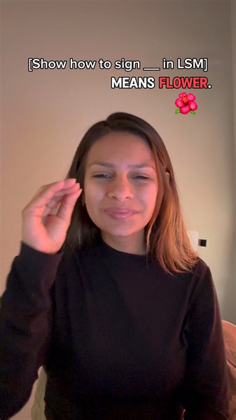 4.7K views · 286 reactions | Here is the answer to your question for those wondering what the sign (F hand shape towards the face, brushing upwards from the nose) means in LSM. #LSM #FacebookPage #signlanguage | ASL & LSM | Facebook