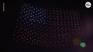 Fireworks without the boom? Towns facing another dangerous drought season are taking precautions and using drones for sparkless firework shows. https://usat.ly/2MJGHId | USA TODAY Video