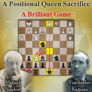 A Positional Queen Sacrifice | Najdorf vs Ragozin 1948 | Kings Hunt