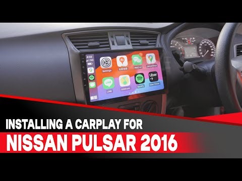 Nissan Pulsar 2016 Android Auto Apple Apple Carplay Head Unit Removal Install 2 Mins Tutorial