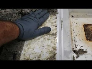 Removing boat carpet