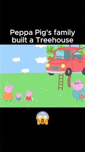 Peppa Pig's Family Built a Treehouse! 😱 Part 3 #peppapig #peppa #animation