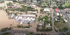 Year's worth of rain inundates major Australian city