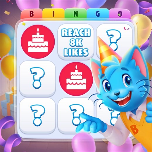 You blitzed through 8,000 likes like it was nothing, amazing work, Blitzers! 🎉 But the next challenge? It’s all about teamwork🤝✨ 📸 𝗧𝗿𝗮𝗱𝗲 𝟮𝟬,𝟬𝟬𝟬 𝗽𝗶𝗰𝘀 between yourselves to keep the birthday celebration rolling AND keep your chances alive for: 💰 𝗔 𝟱𝟬𝗞 𝗖𝗿𝗲𝗱𝗶𝘁 𝗥𝗮𝗳𝗳𝗹𝗲 🔥 𝗔 𝗣𝗘𝗥𝗠𝗔𝗡𝗘𝗡𝗧 𝗯𝗼𝗼𝘀𝘁 𝘁𝗼 𝗳𝗿𝗲𝗲𝗯𝗶𝗲𝘀 𝗳𝗼𝗿 𝗘𝗩𝗘𝗥𝗬𝗢𝗡𝗘, 𝗳𝗼𝗿𝗲𝘃𝗲𝗿! Let’s see those pics flying! Get your Freebie & start tradin' >> https://link.bingoblitz.com/mEX9v3prQw