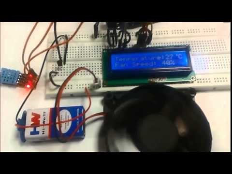 Automatic Temperature Controlled Fan using Arduino