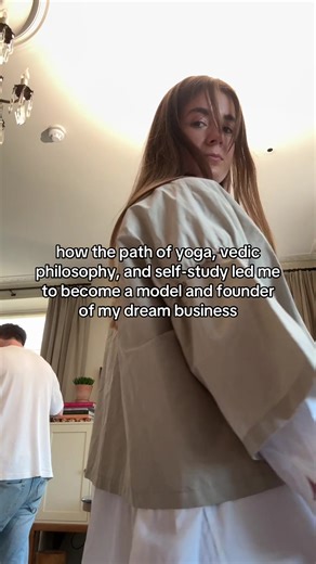 most people assume yoga pulls you away from ambition. that if you walk the path of philosophy and inner work, you’ll want less from the world. for me, it did the opposite. it clarified everything. vedic philosophy speaks a lot about svadhyaya aka self study. the honest observation of your patterns, habits, and conditioning. and real self-study isn’t comfortable. it shows you where you’re out of alignment. the environments that keep you small. the habits that don’t match the life you say you want