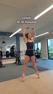 PROFESSIONAL BALLERINA WORKOUT ROUTINE #workout #ballet #ballerina #gym #pointeshoes