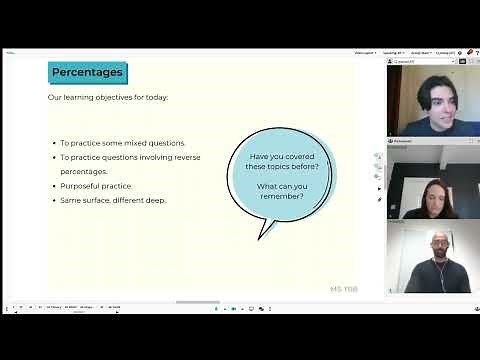 Year 11 maths example tutoring session (part 2)