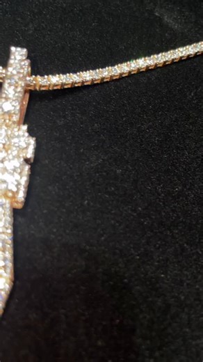 This isn’t just a pendant… it’s a statement 💎🔥 Big pointer custom diamond dripping in shine. DM To Get Started On Your Custom Pendant Today 📲🔥 #customjewelry #diamondjewelry #luxuryjewelry | Diamond RUSH