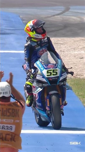 Loka took his first Misano podium! 🤩 | 2025 #EmiliaRomagnaWorldSBK 🇮🇹