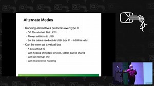 The type C connector and USB 3.1