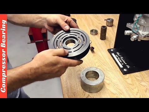 AC Compressor BEARING Replacement of Car Clutch Pulley EN