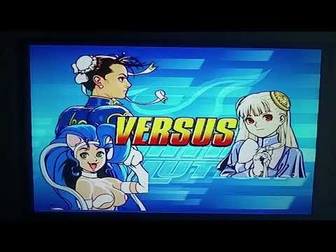 Yatta, jogando Capcom Fighting Evolution no PlayStation 2