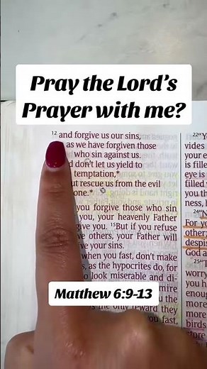 The Lord’s Prayer: A Powerful Prayer for Everyday Life 🙏✨ | Matthew 6:9-13