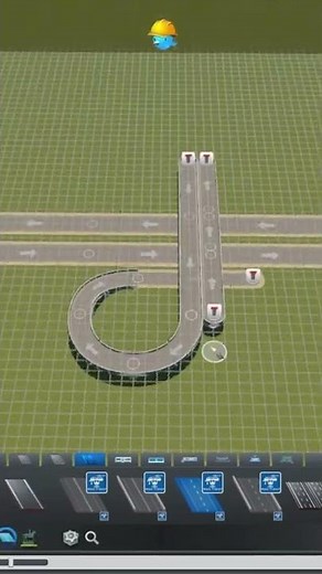 Easy Trumpet Interchange | Cities Skylines | Asset Editor | Shorts | Quick and Simple Tutorial