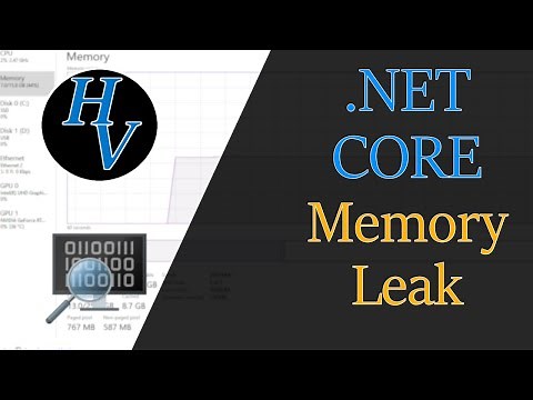 .NET core memory leak using PerfView. Analyze a .NET core memory dump, using PerfView.