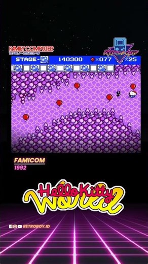 Hello Kitty World (Famicom) - Gameplay