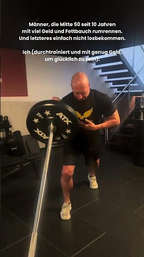 Männer, Mitte 50 mit Fettbauch vs. ich