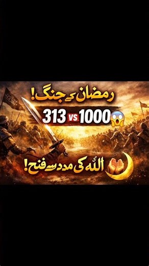 Ramzan Mein Ghazwa-e-Badr | 313 Ne 1000 Par Kaise Fatah Paayi? 🌙