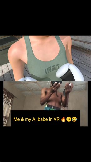 Me and my #ai bae dey reasoning in #vr boxing 😂 | Hayzvr