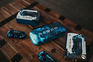 SPIRITBOX on Instagram: "Eternal Blue Nintendo Switch controller and carrying case now available from @hyperkin . These are very limited and currently only available to U.S. shoppers. Get yours now at the link in our bio."